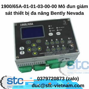 1900/65A-01-01-03-00-00 Mô đun giám sát thiết bị đa năng Bently Nevada STC Việt Nam