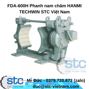 FDA-600H Phanh nam châm HANMI TECHWIN STC Việt Nam