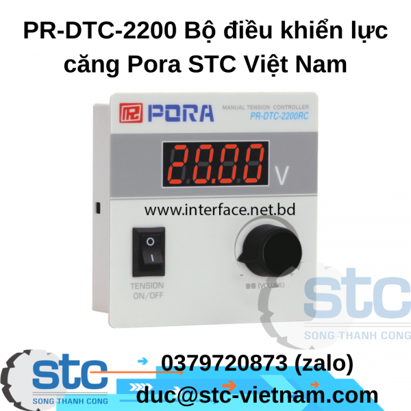 PR-DTC-2200 Bộ điều khiển lực căng Pora STC Việt Nam