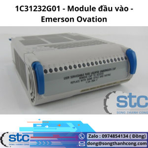 1C31232G01 Module đầu vào Emerson Ovation