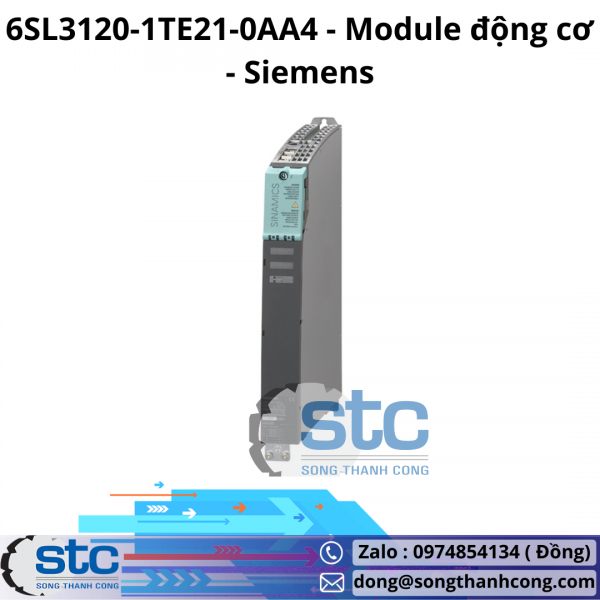 6SL3120-1TE21-0AA4 Module động cơ Siemens