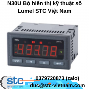 N30U Bộ hiển thị kỹ thuật số Lumel STC Việt Nam