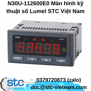 N30U-112600E0 Màn hình kỹ thuật số Lumel STC Việt Nam
