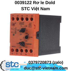 0039122 Rơ le Dold STC Việt Nam