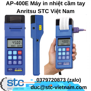 AP-400E Máy in nhiệt cầm tay Anritsu STC Việt Nam
