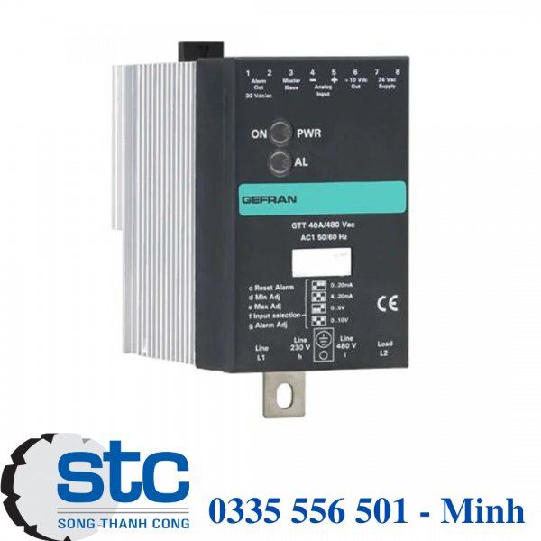 GTT-40480-0 Panel Mount Solid State Relay Gefran VietNam