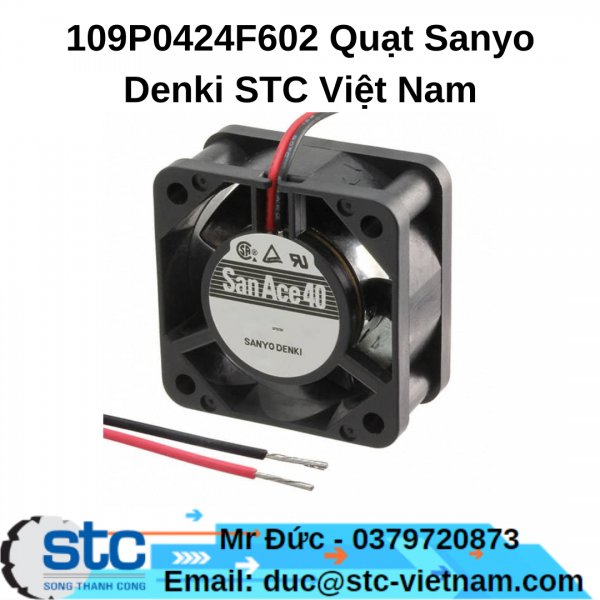 109P0424F602 Quạt Sanyo Denki STC Việt Nam