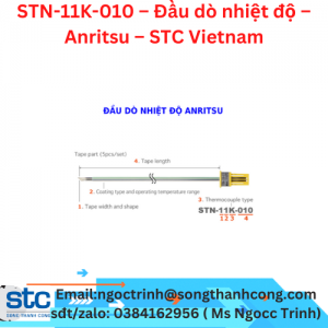 STN-11K-010 – Đầu dò nhiệt độ – Anritsu – STC Vietnam