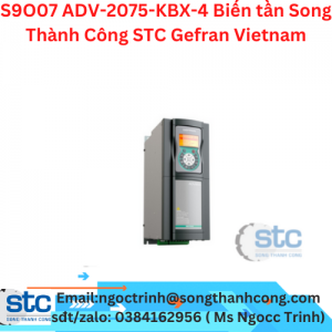 S9O07 ADV-2075-KBX-4 Biến tần Song Thành Công STC Gefran Vietnam