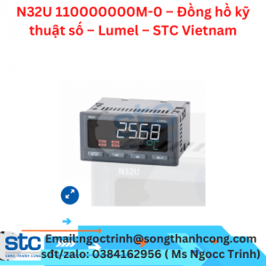N32U 110000000M-0 – Đồng hồ kỹ thuật số – Lumel – STC Vietnam