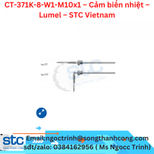 CT-371K-8-W1-M10x1 – Cảm biến nhiệt – Lumel – STC Vietnam