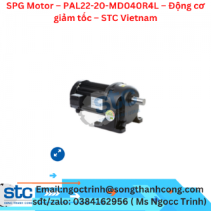 SPG Motor – PAL22-20-MD040R4L – Động cơ giảm tốc – STC Vietnam