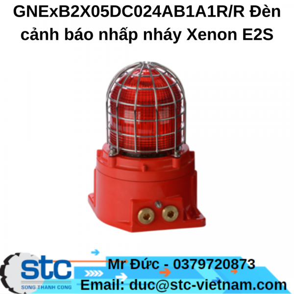 GNExB2X05DC024AB1A1R/R Đèn cảnh báo nhấp nháy Xenon E2S STC Việt Nam