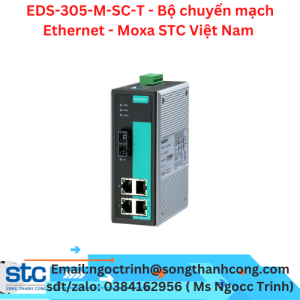 EDS-305-M-SC-T - Bộ chuyển mạch Ethernet - Moxa STC Việt Nam 